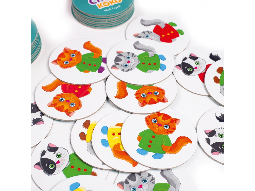 Гра настільна Скажи Мяу, пошук збігів, Vladi Toys