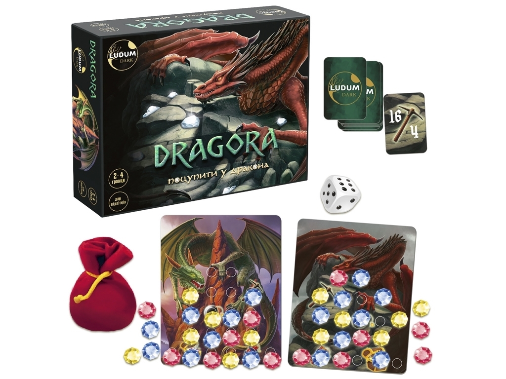 Настільна гра "Dragora", LP8045-52, 2,4 гравців, Ludum