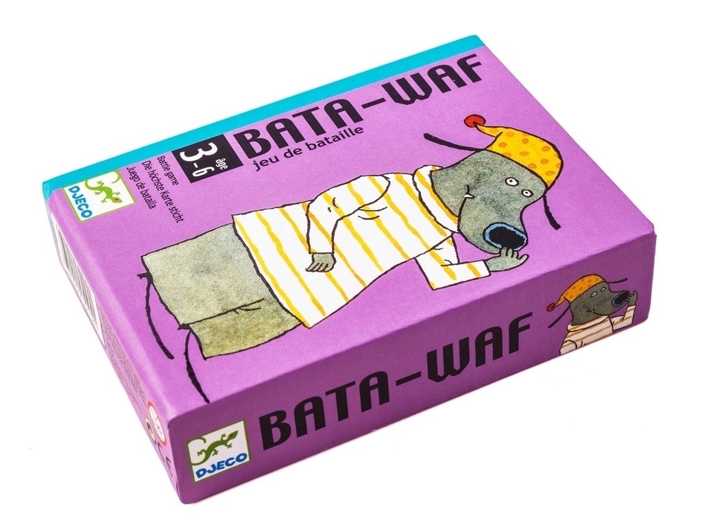 Игра настольная карточная Батаваф, 36 карт, для сравнения, Djeco