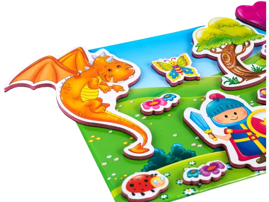 Игра настольная Магнитная игра, Принцесса и рыцарь, Roter Kafer RK2060-01