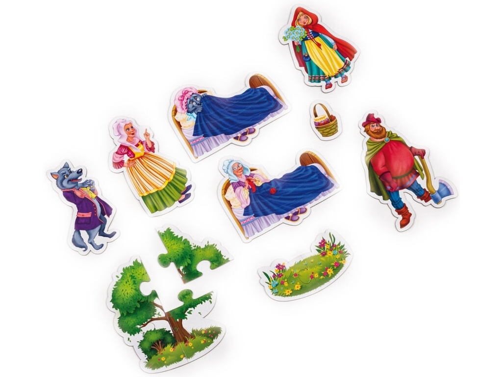 Гра настільна Магнітний театр, Червона шапочка, Vladi Toys VT3206-52
