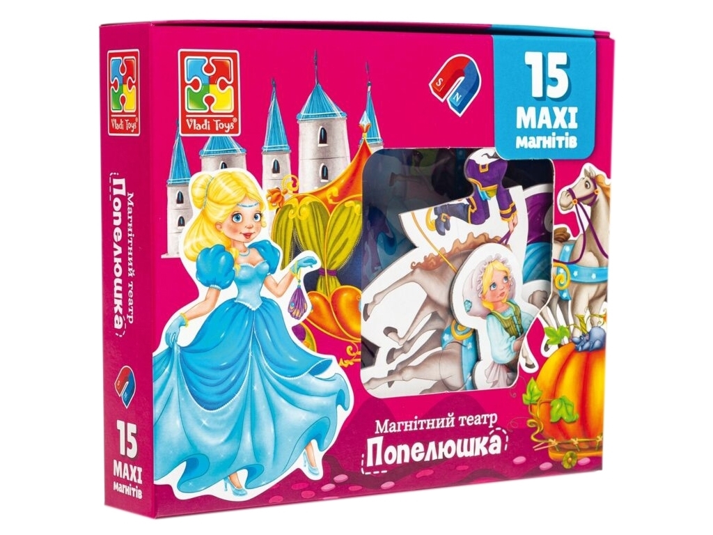 Магнитный театр, Золушка, Vladi Toys