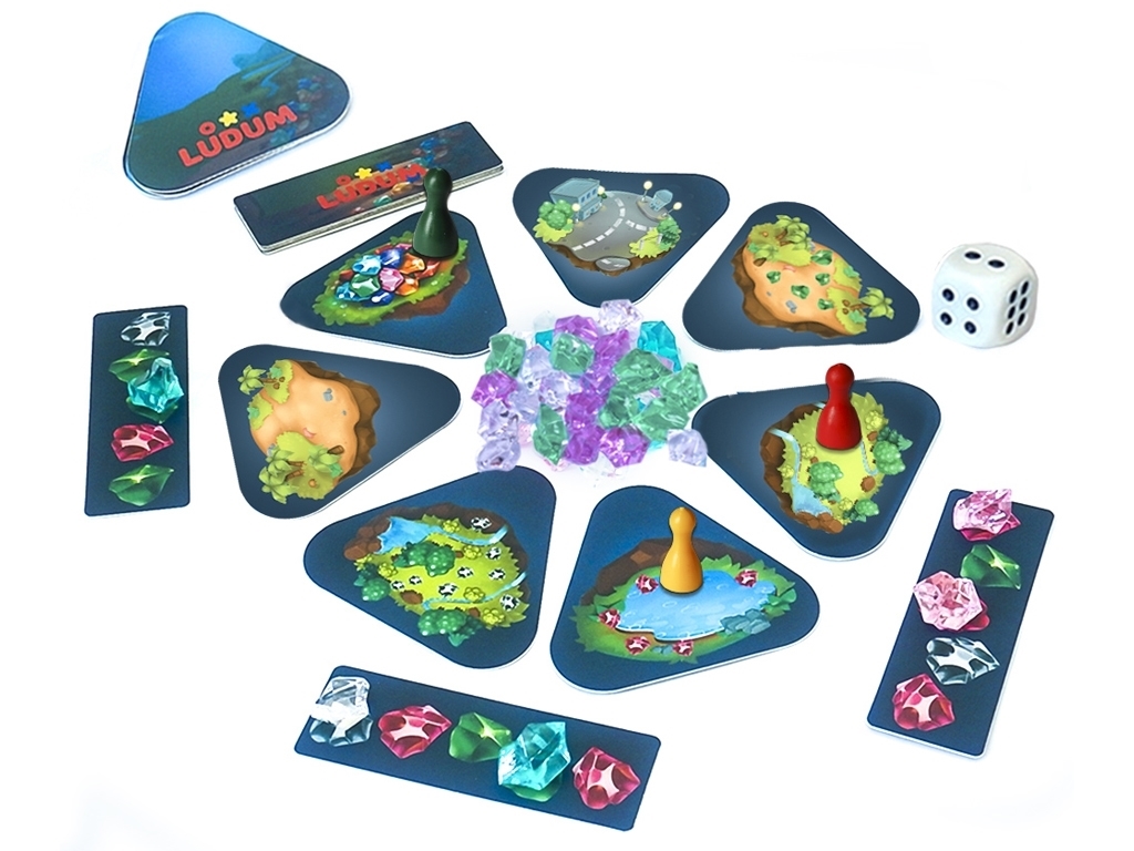 Гра настільна Шукачі скарбів. Ludum LD1049-55
