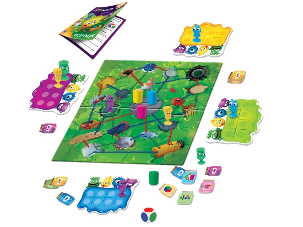 Настільна гра "Стікімонстри", 5+, Vladi Toys