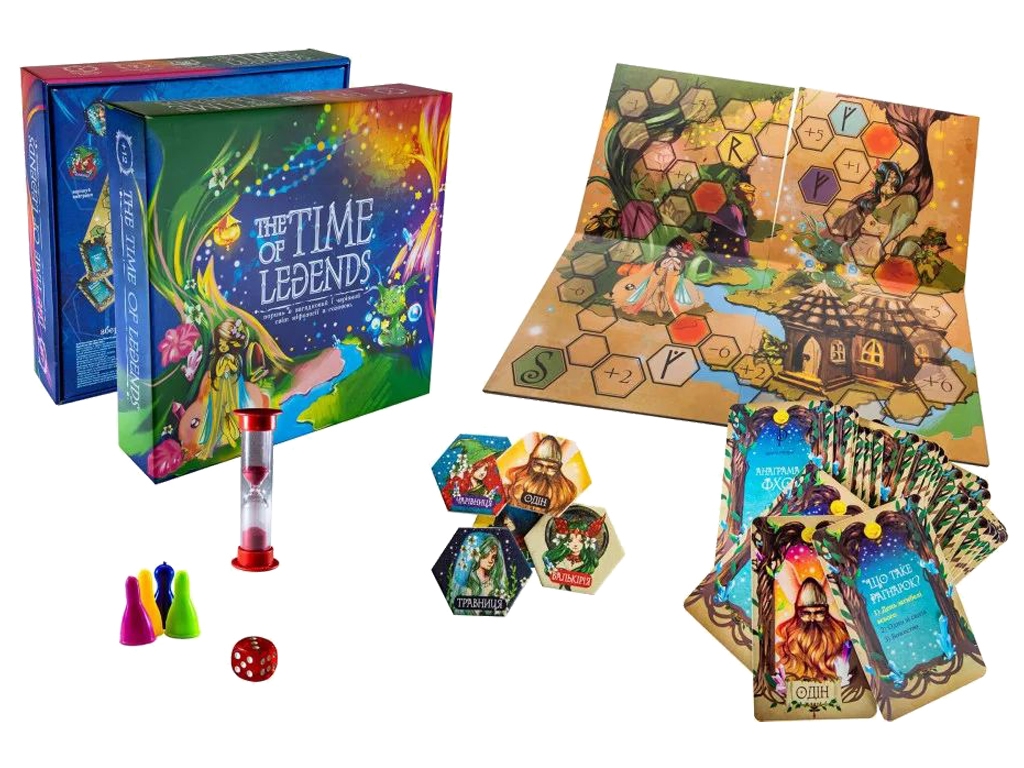 Настільна гра "The Time of Legends", 12+, Strateg