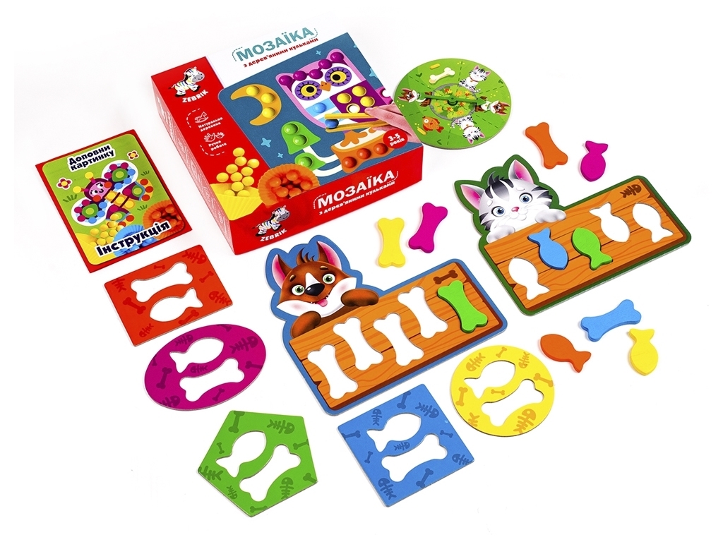 Игра-сортер Накорми пушистиков, Vladi Toys