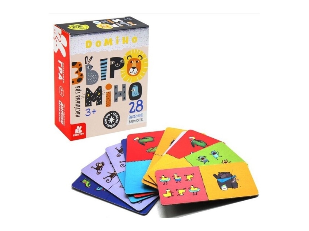 Игра в подарок, Домино, Зверимоно, Кенгуру КН1470001У