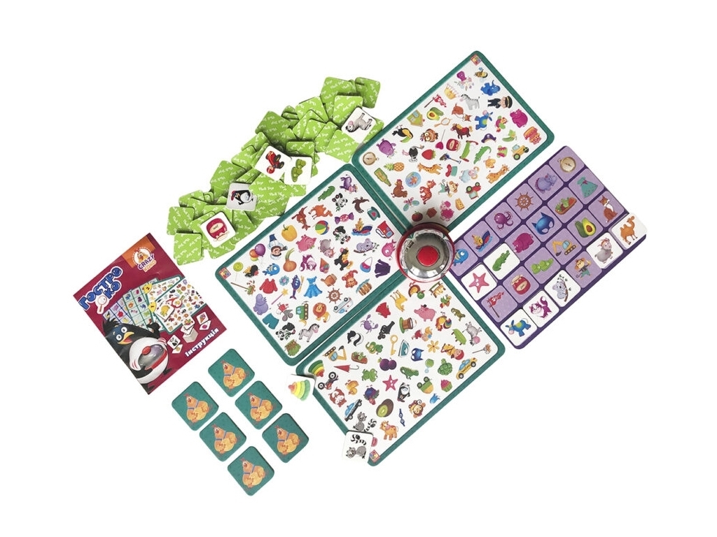 Гра настільна з дзвінком Пильне око, швидкість реакції, Vladi Toys