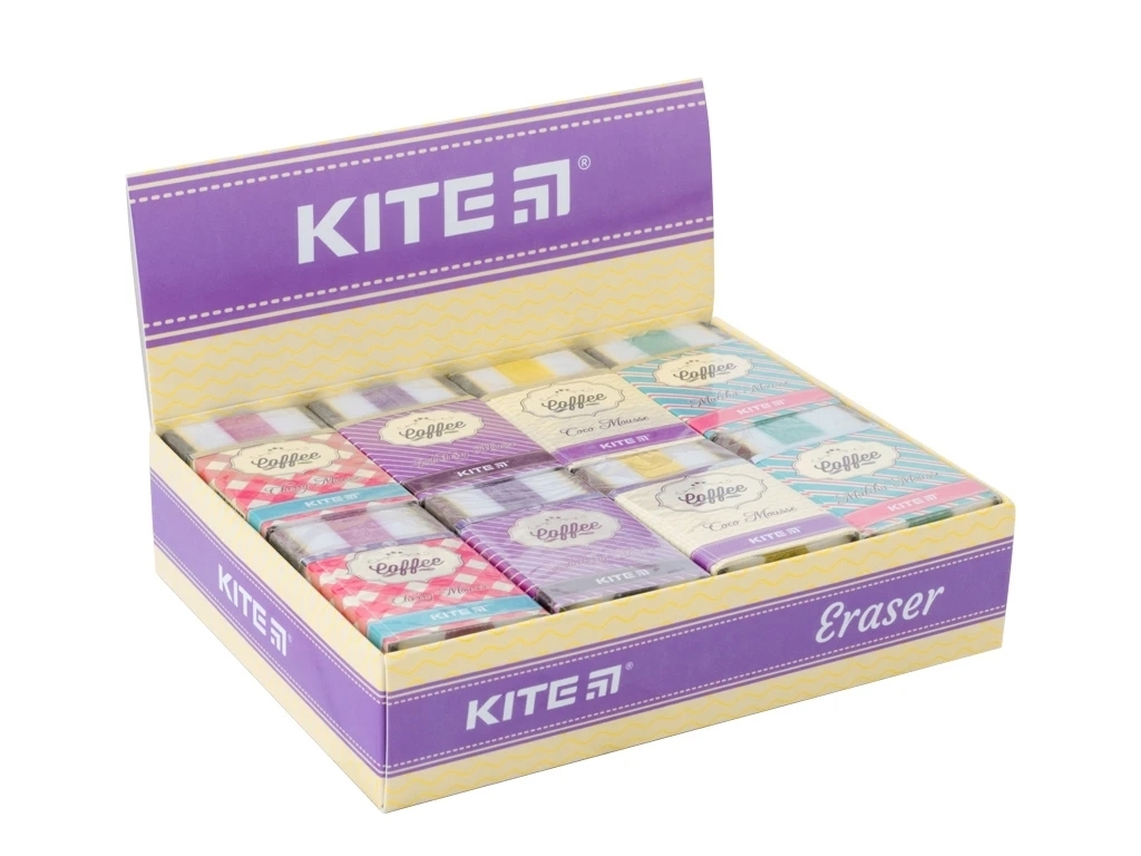 Гумка кольорова Sweet, Kite