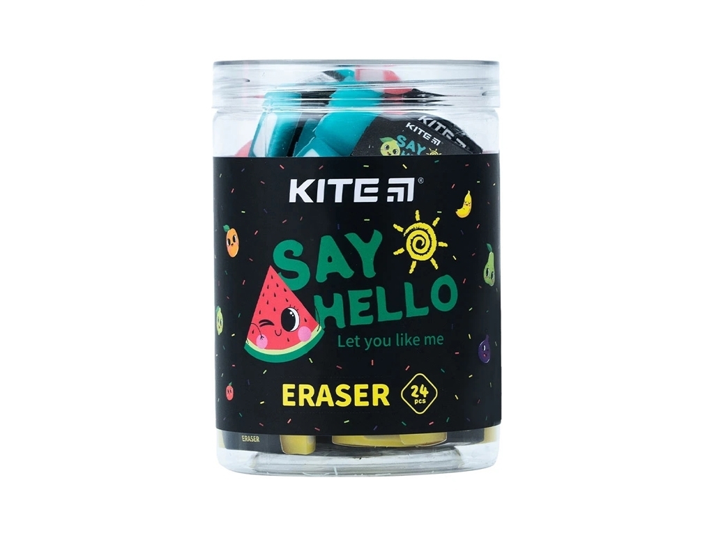 Ластик цветной Juicy, Kite