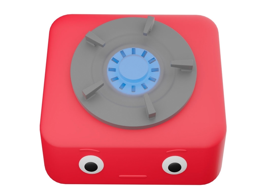 Игрушка антистресс вращается Fidget Go Печь FGHA006