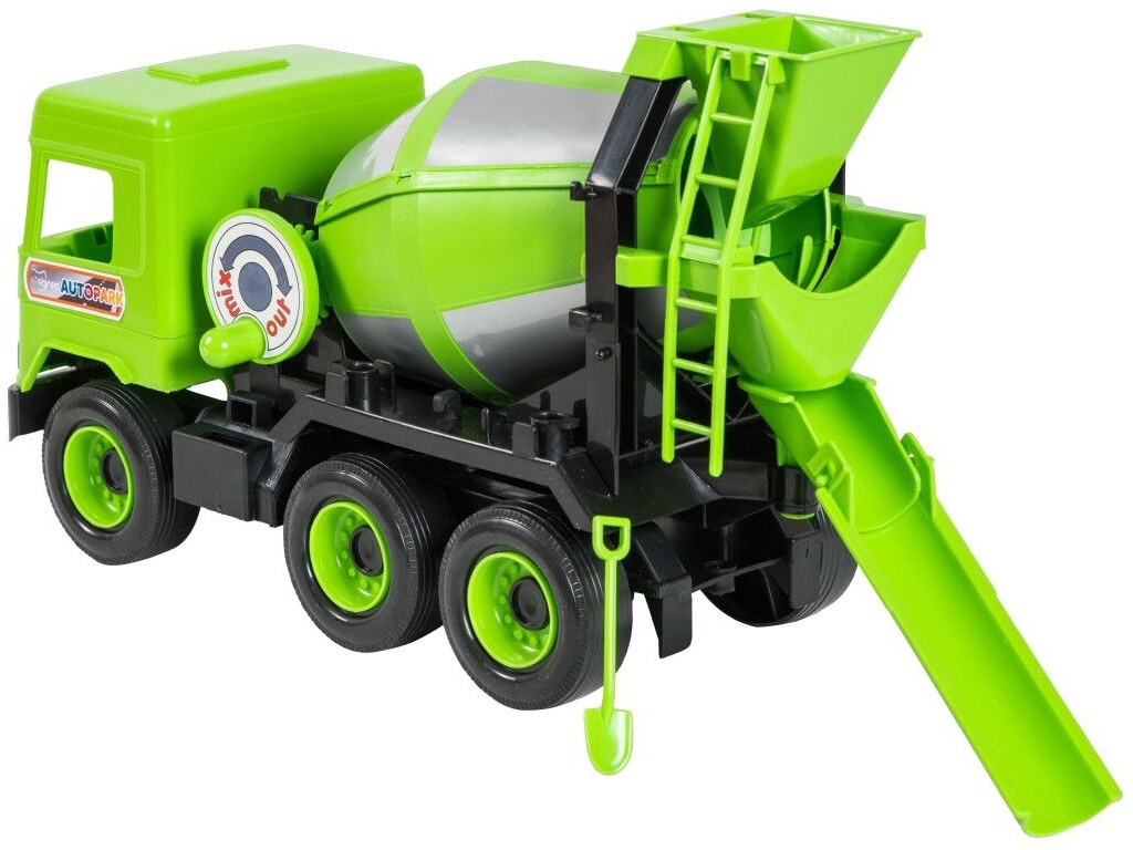 Авто Middle truck бетонозмішувач світло зелений в коробці. Tigres 39485