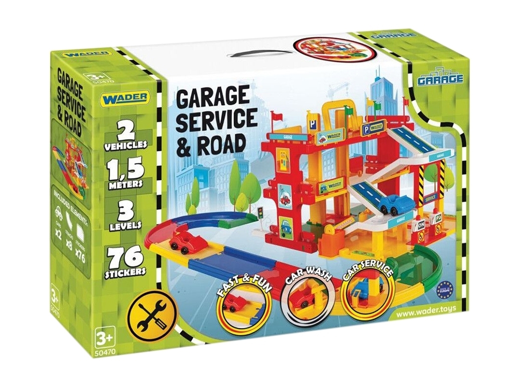Гараж сервис с дорогой Wader Garage Service &amp; Road 50470