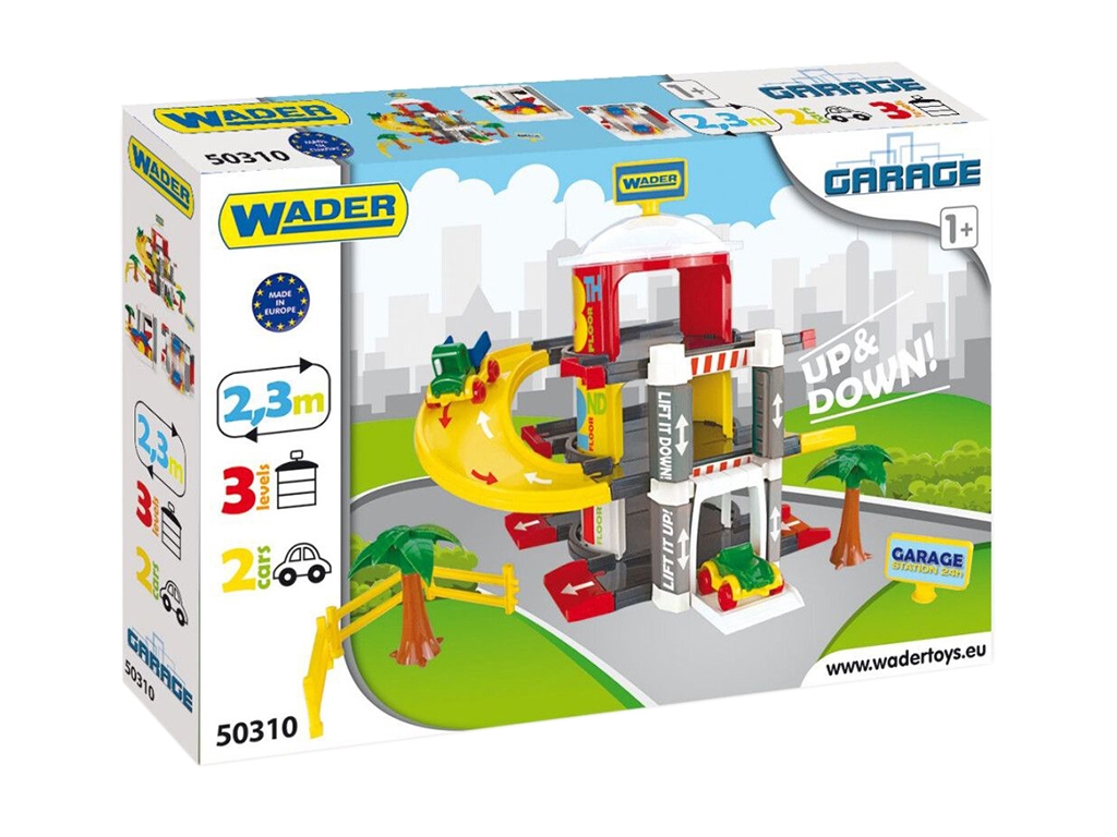 Гараж с лифтом трехуровневый Wader Garage 50310