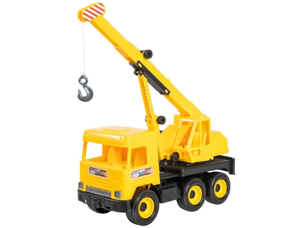 Авто Middle truck кран жовтий в коробці. Tigres 39491