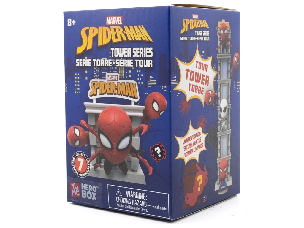 Фігурка сюрприз колекційна Spider-Man Tower Series YUME 10142; (ціна за 1шт)