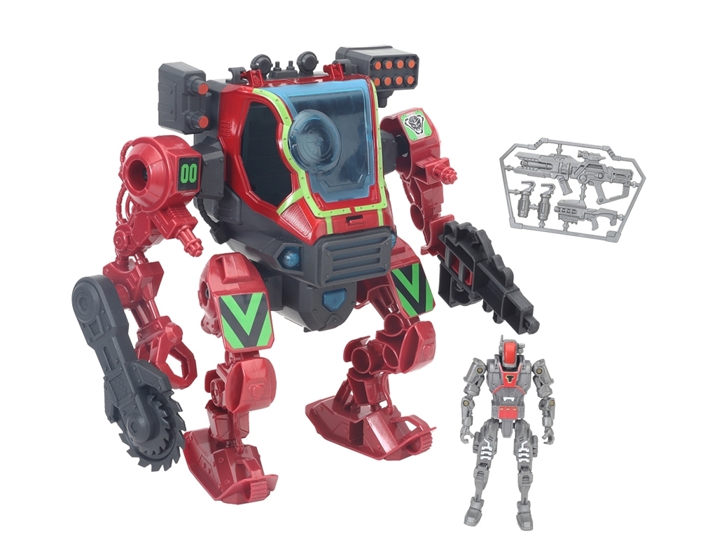 Ігровий набір робот з фігуркою BETA EX-Mech A.C.I.D. 53520, рухомі елементи, звук і світло, A.C.I.D.