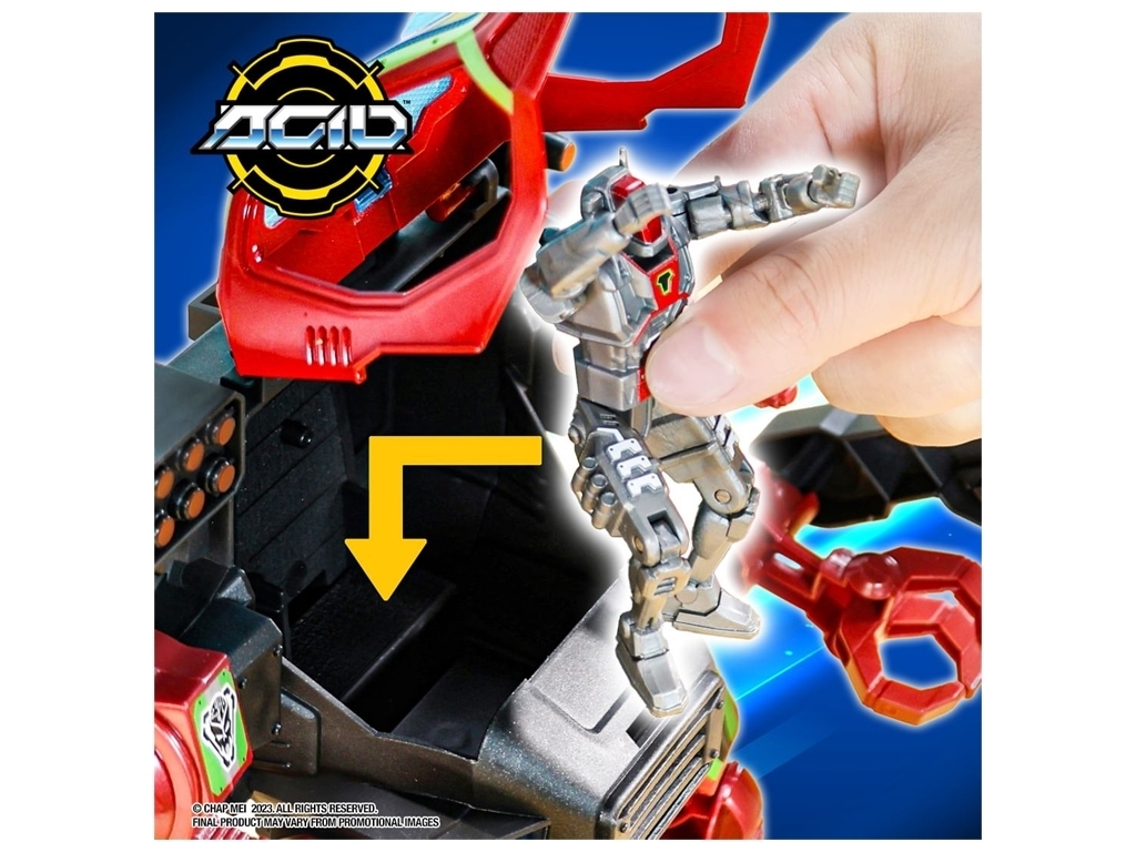Ігровий набір робот з фігуркою BETA EX-Mech A.C.I.D. 53520, рухомі елементи, звук і світло, A.C.I.D.