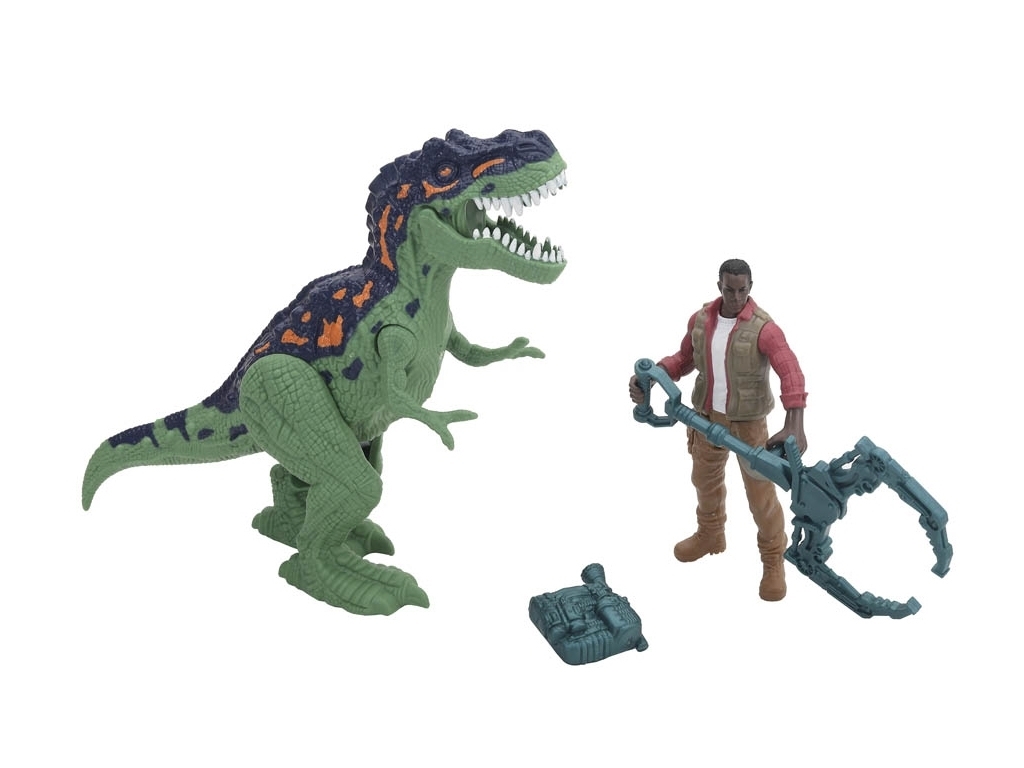 Игровой набор фигурок динозавров Dino Valley 542015-1, движущиеся элементы