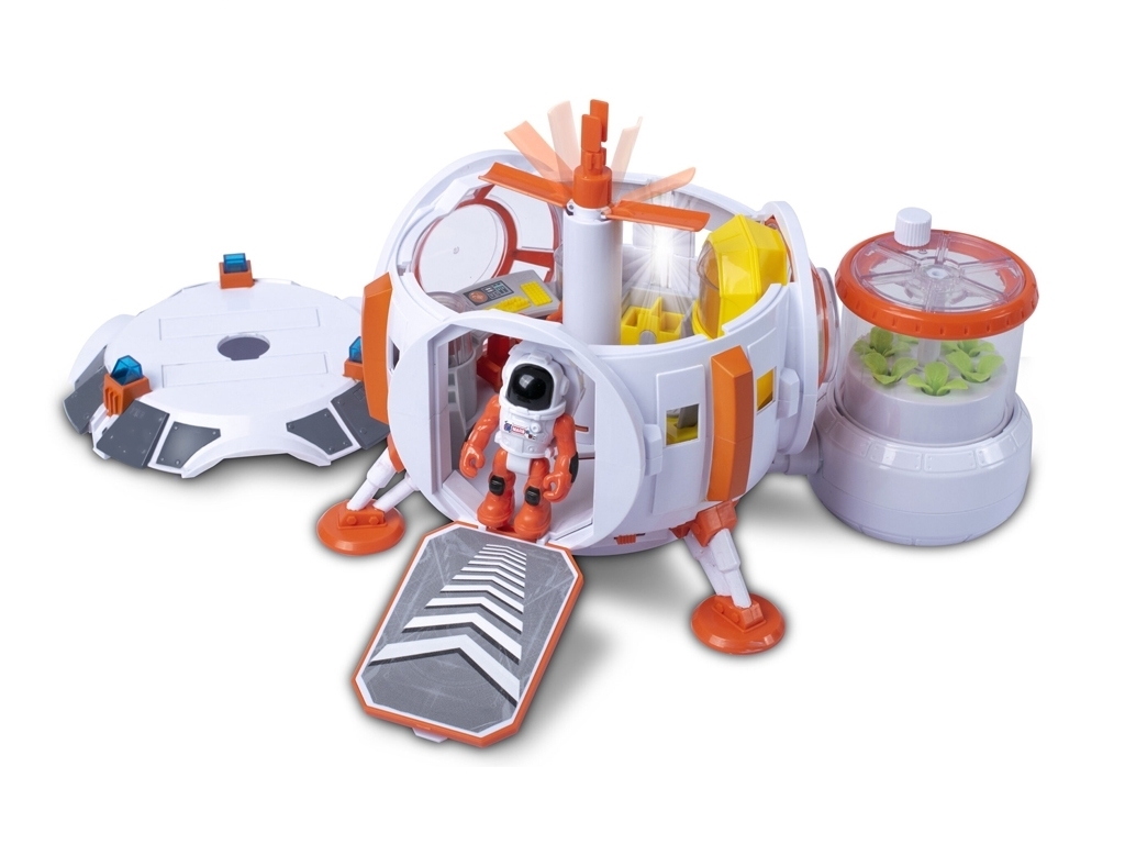 Игровой набор космическая станция со светом и звуком MARS STATION, астронавта, Astro Venture