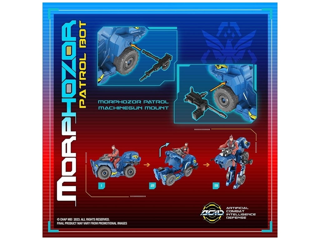 Игровой набор MorphoZor Patrol Bot. A.C.I.D. 535003