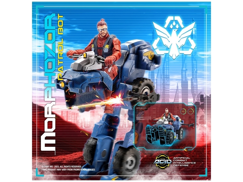 Игровой набор MorphoZor Patrol Bot. A.C.I.D. 535003