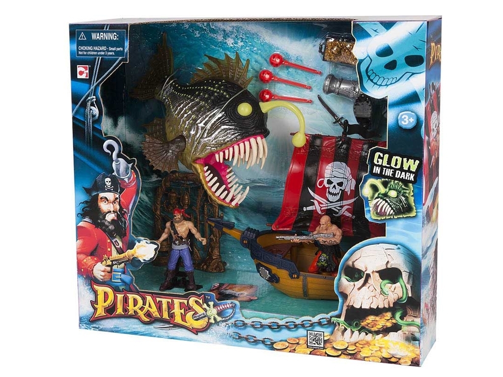 Ігровий набір Пірати Black Devil Anglerfish. Pirates 505206