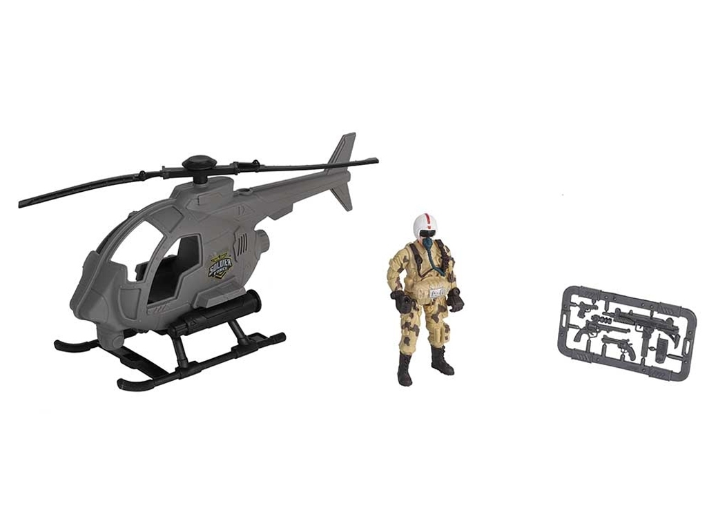 Игровой набор Солдаты PATROL HELICOPTER. Soldier Force 545301