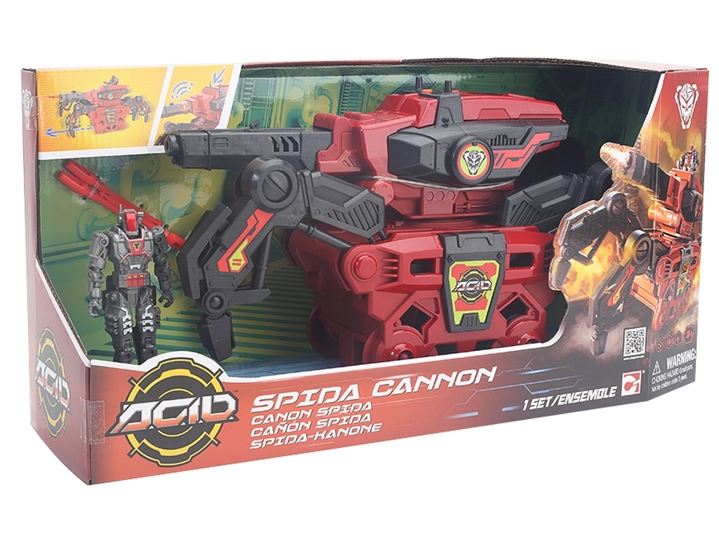 Ігровий набір SPIDA Cannon. A.C.I.D. 535201