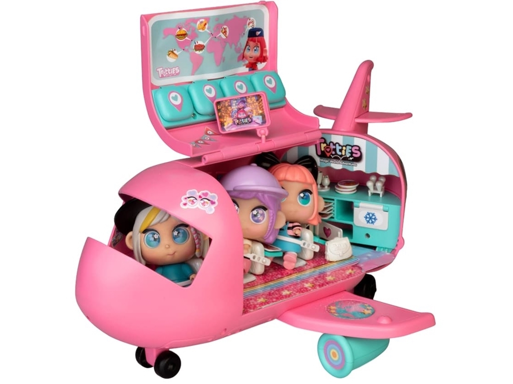 Игровой набор с куклой мини самолет Кьяры. Trotties TFT12000
