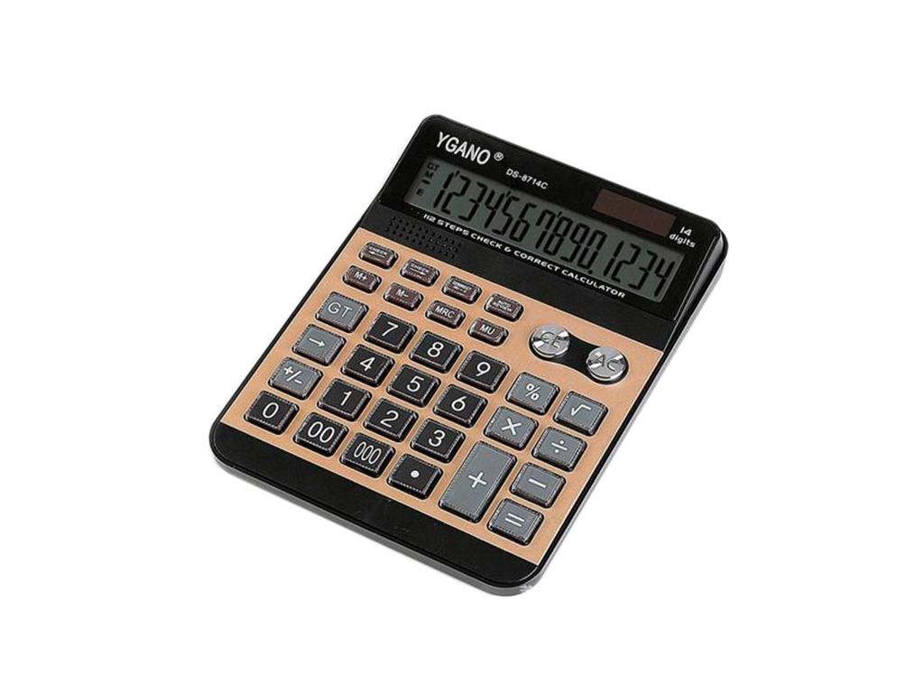 Калькулятор 14-разрядный Ygano, DS-9140C