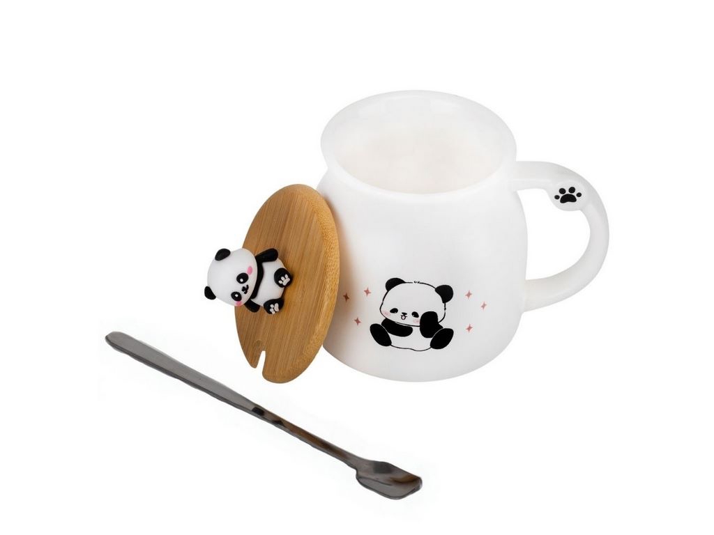 Керамічна Кружка Panda 350 мл, Мікс кольорів, 9200-008