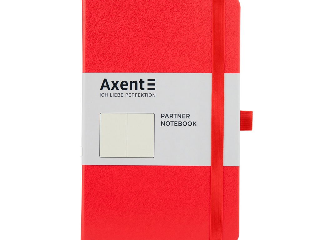 Книга записна Partner червона 125х195 мм. 96 аркушів. Axent 8307-05-A
