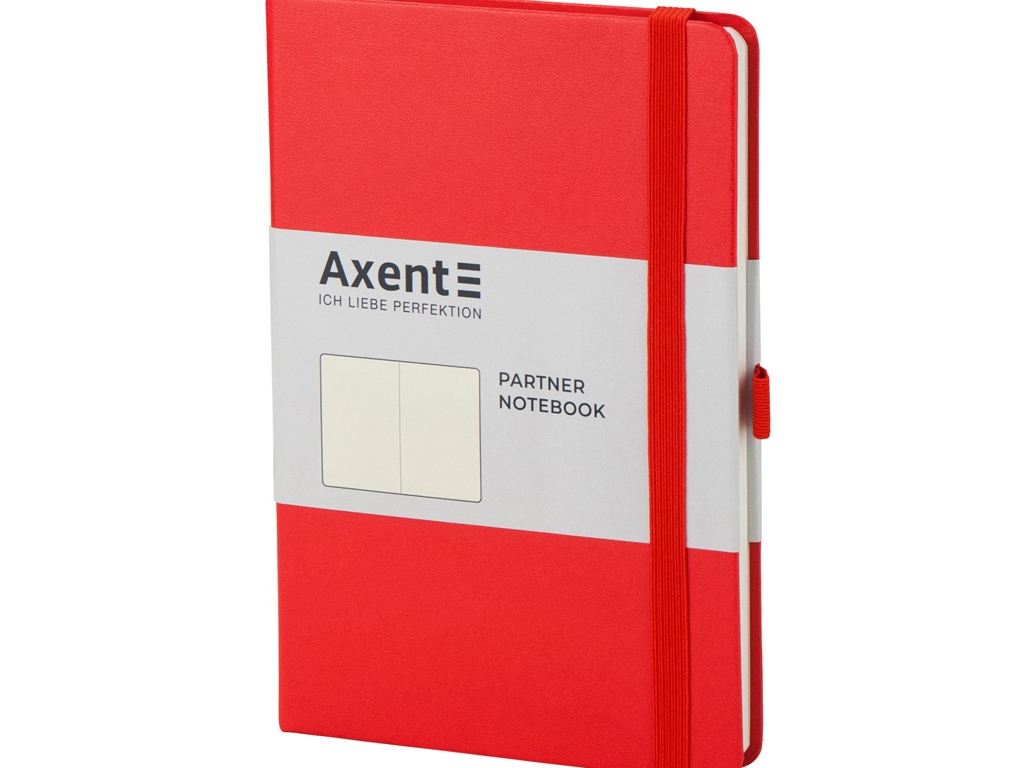 Книга записна Partner червона 125х195 мм. 96 аркушів. Axent 8307-05-A