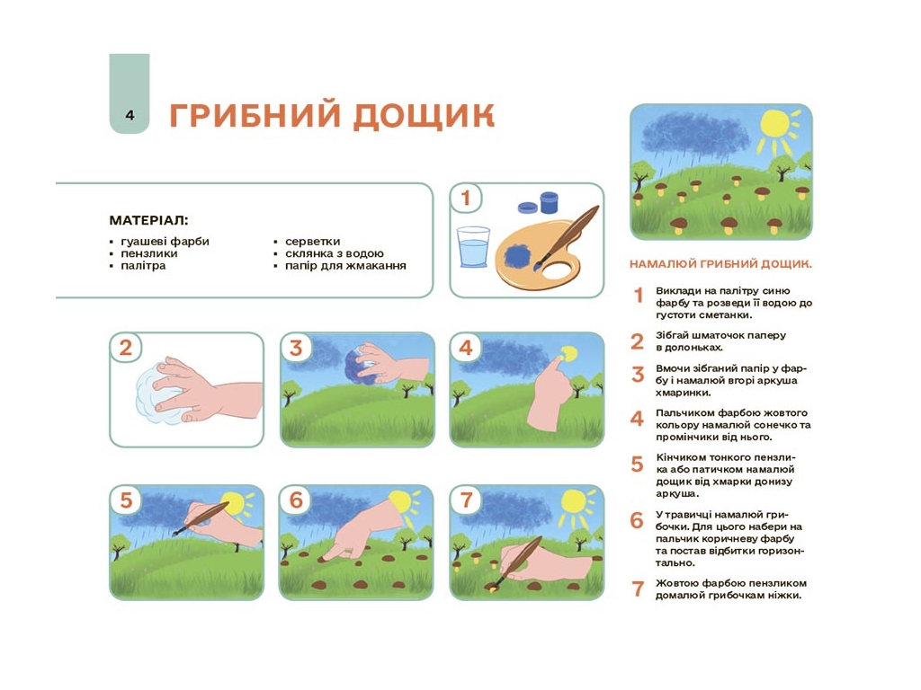 Готовимся к НУШ "Мой альбом для рисования, 4-5 лет", Основа