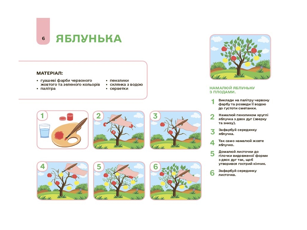 Готовимся к НУШ "Мой альбом для рисования, 4-5 лет", Основа
