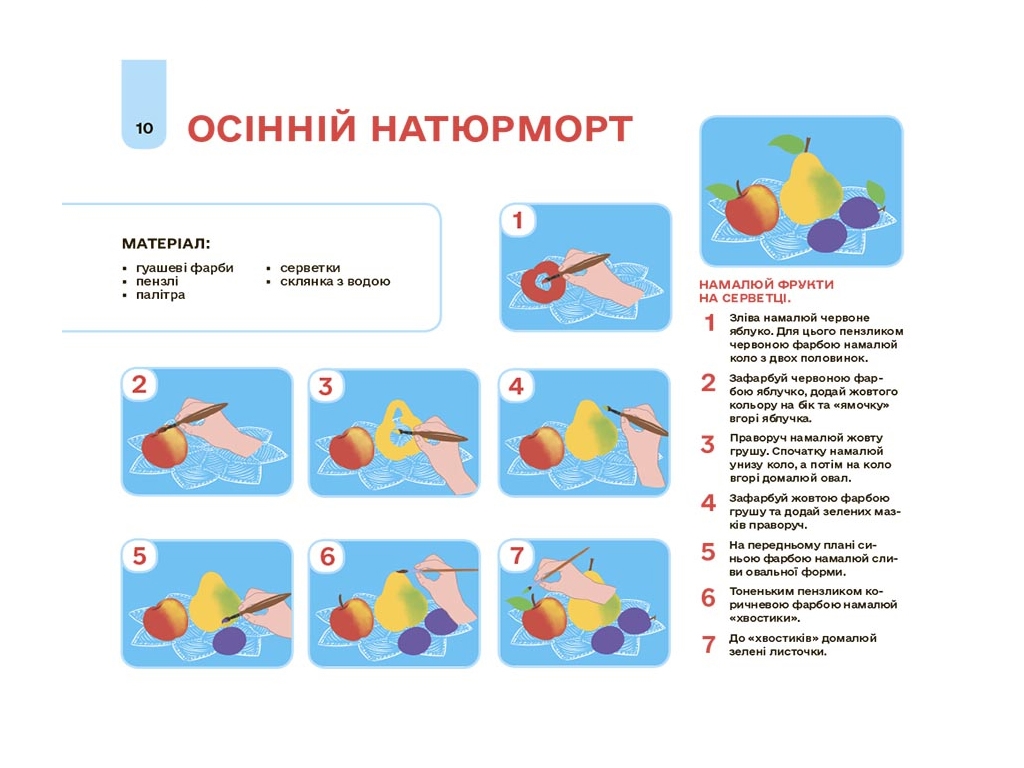 Рабочая тетрадь «Готовимся к НУШ. Мой альбом для рисования. 5-6 лет», 5-6 лет, Н. И. Юрченко