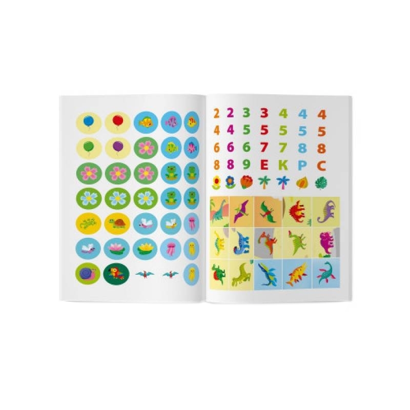 Развивающая книга «Activity Book. Парк динозавров», 16 стр., формат 210×290 мм, Crystal Book