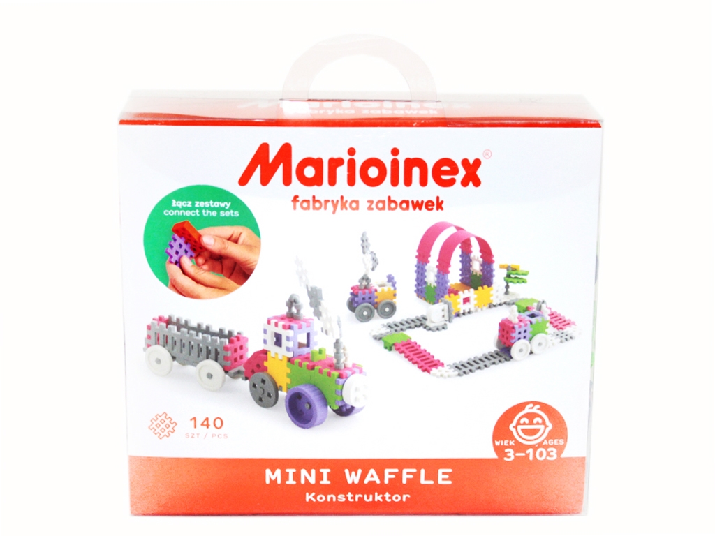 Конструктор MINI WAFFLE №3, Marioinex