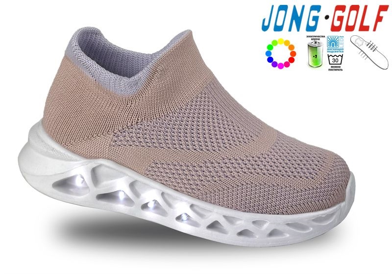 Кросівки для дівчинки з LED-підсвічуванням. Розмір 29. Jong Golf B11191-8