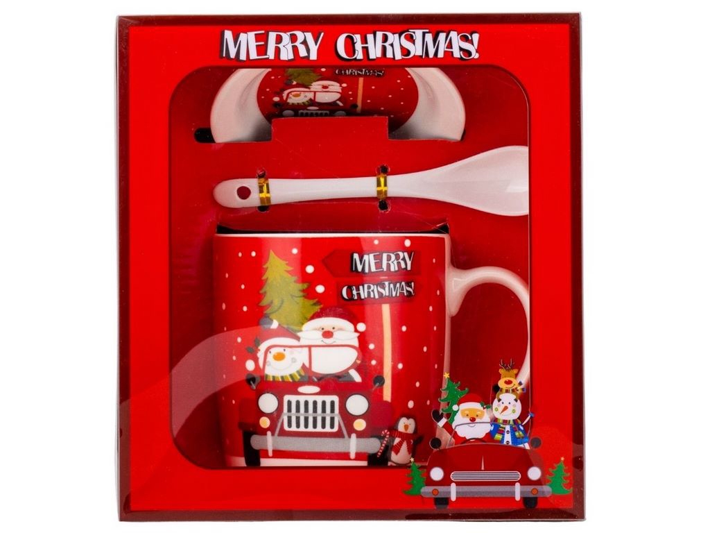 Кружка Christmas Friends 350 мл, Микс дизайн, 9150-015