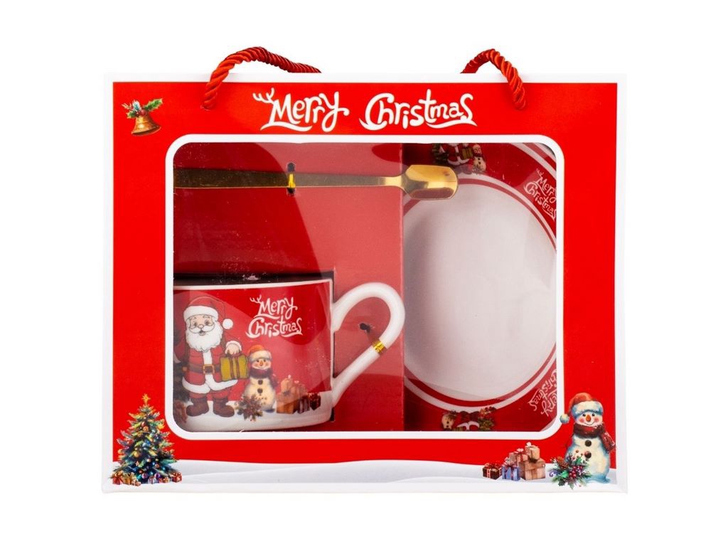 Кружка Happy Santa 200 мл, Микс дизайн, 9150-019