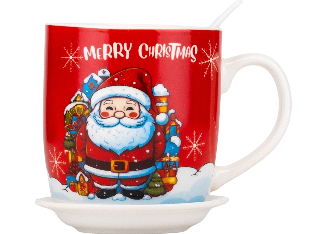 Кружка Santa 350 мл, Мікс дизайн, 9150-008