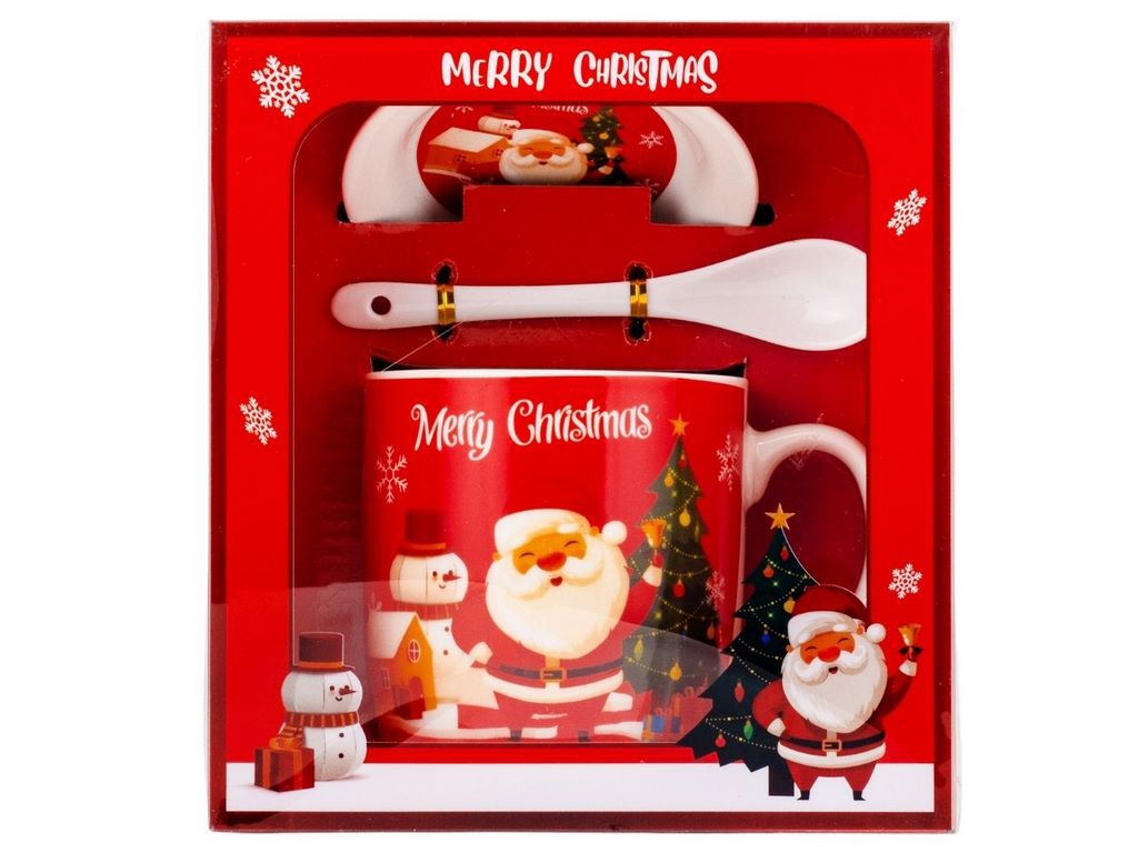 Кружка Santa's Mood 350 мл, Мікс дизайн, 9150-016