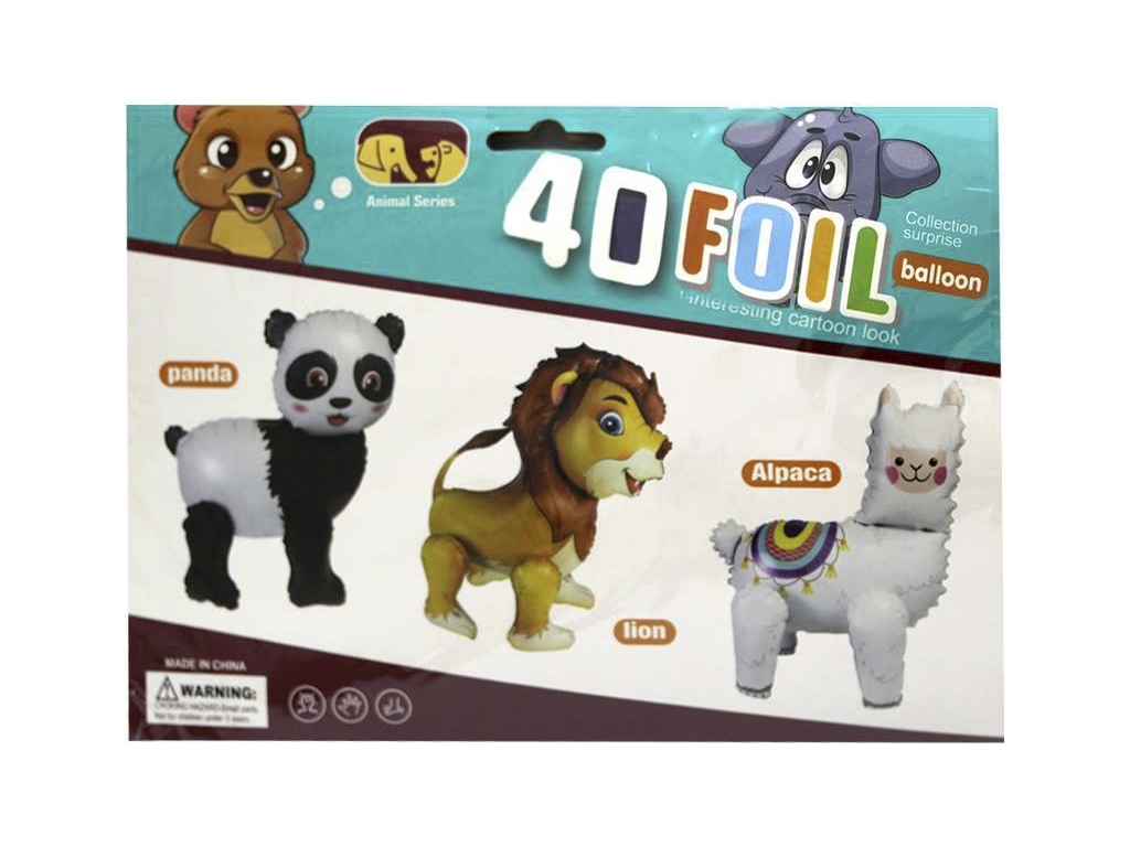 Шарик фигурный фольгированный 3D Лев 54х62 см, YY-F0930