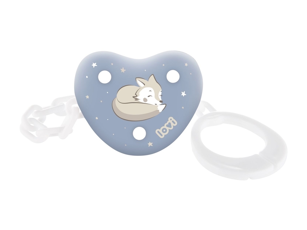 Цепочка к пустышке, Night&Day Boy, пластик, 0м+, 10/893_boy, LOVI