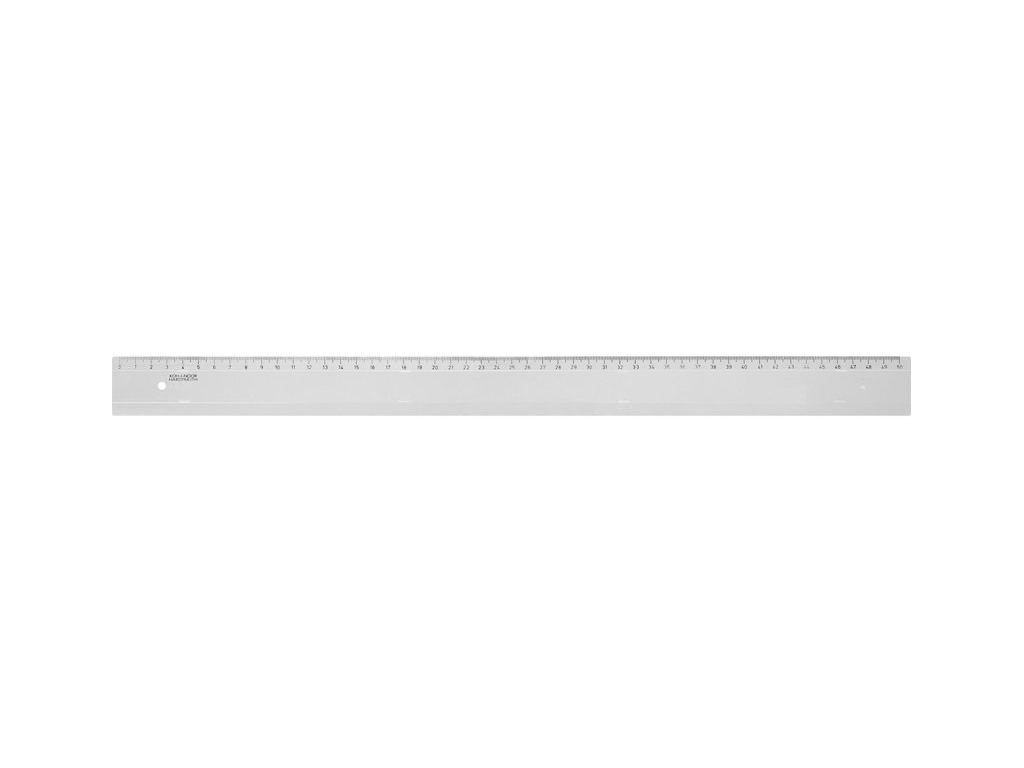 Лінійка безкольорова 50 см. Koh-i-Noor 742800