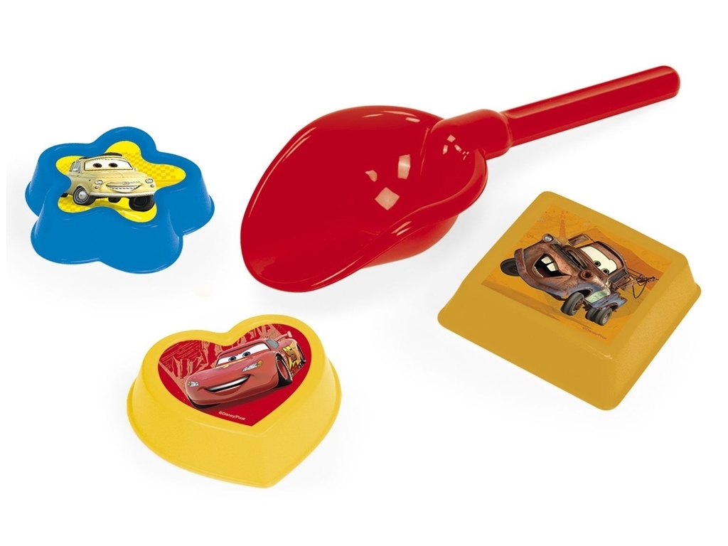Лопатка + 3 формочки микс – Disney. Wader 77820
