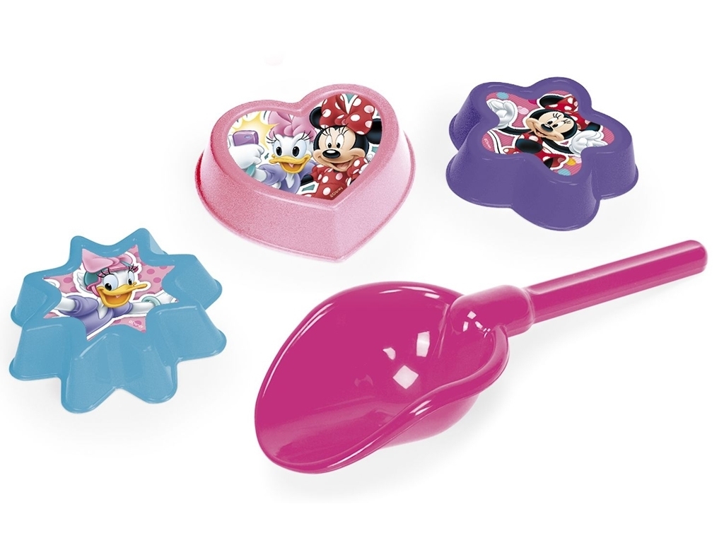 Лопатка + 3 формочки микс – Disney. Wader 77820