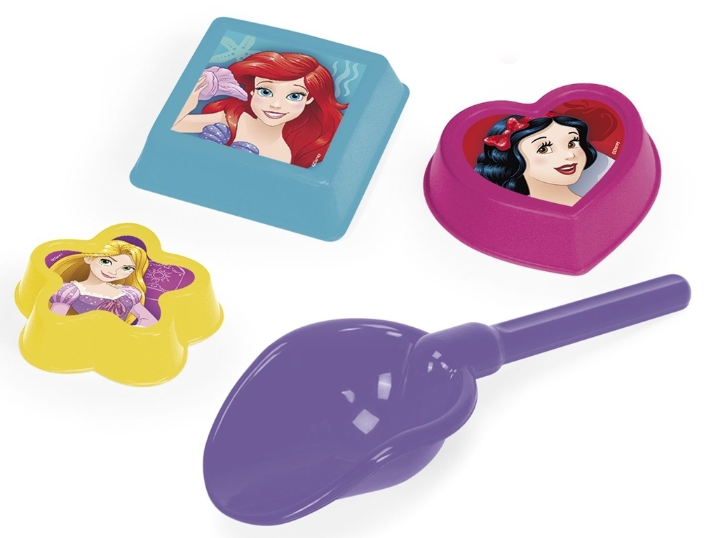 Лопатка + 3 формочки микс – Disney. Wader 77820